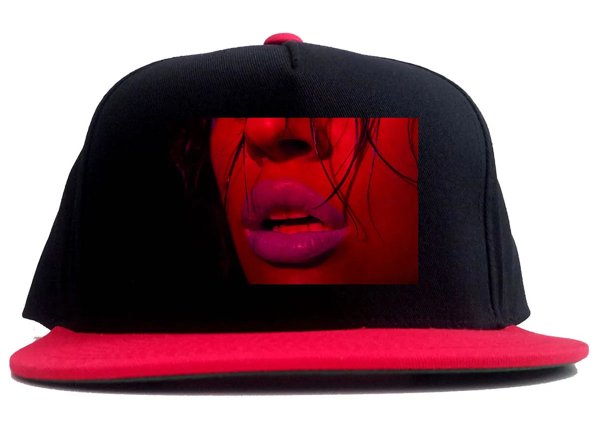 06 Lips Racing 2 Tone Snapback Hat Cap