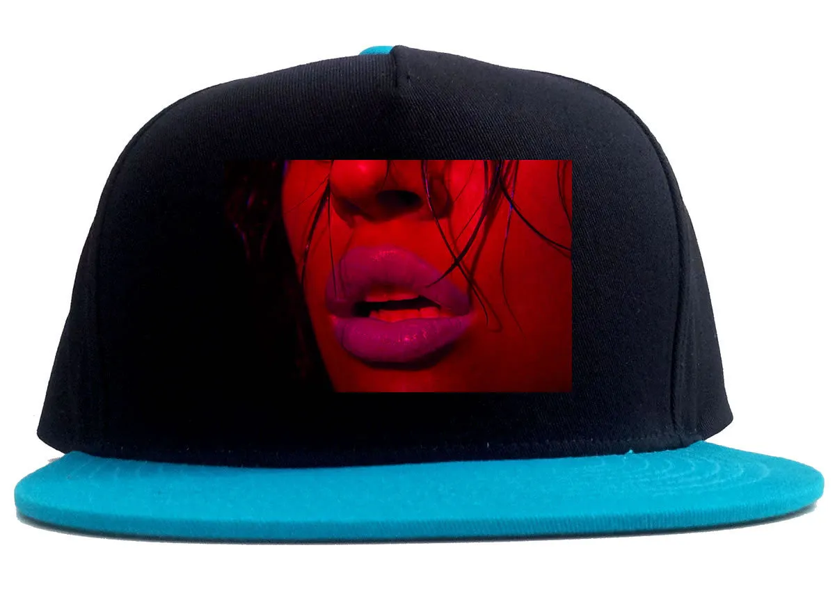 06 Lips Racing 2 Tone Snapback Hat Cap