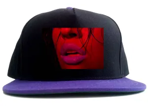 06 Lips Racing 2 Tone Snapback Hat Cap