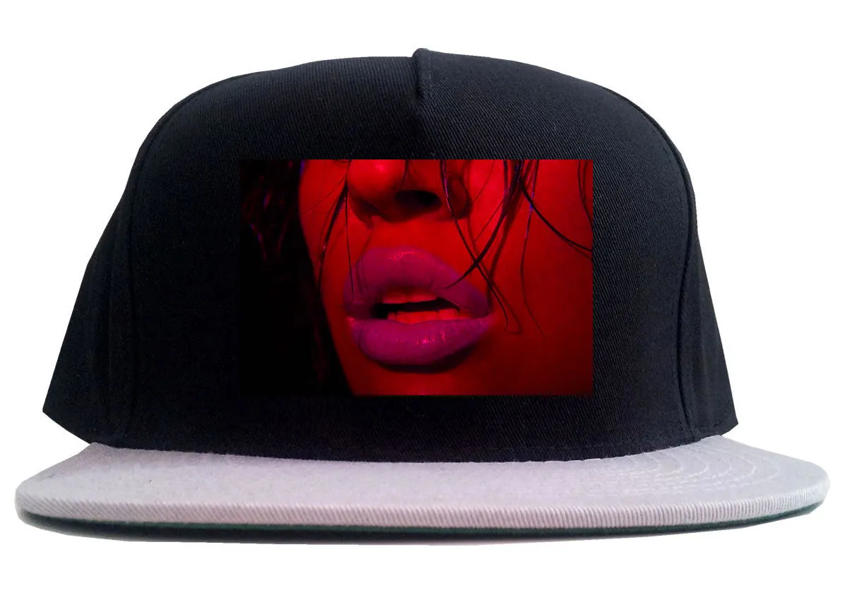 06 Lips Racing 2 Tone Snapback Hat Cap