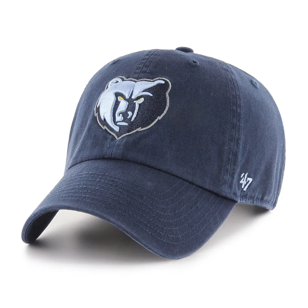 '47 Brand Men's NBA Memphis Grizzlies Clean-Up Cap