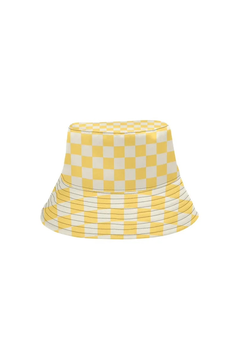 Aspen Gold Checker All Over Print Bucket Hat