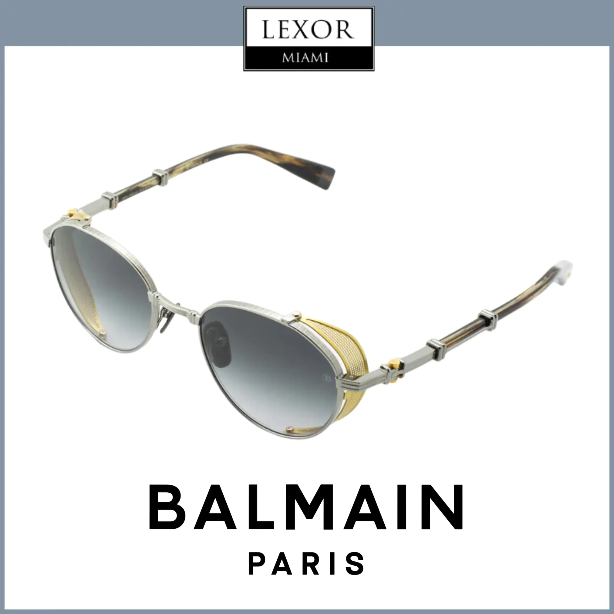 Balmain BRIGADE - I BPS-110B-52 Unisex Sunglasses