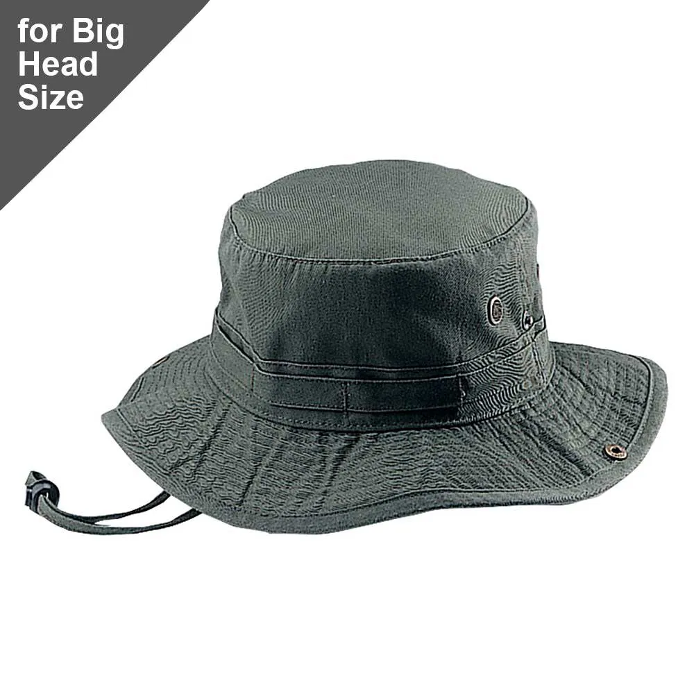 Big Head Washed Twill Hunting Hat