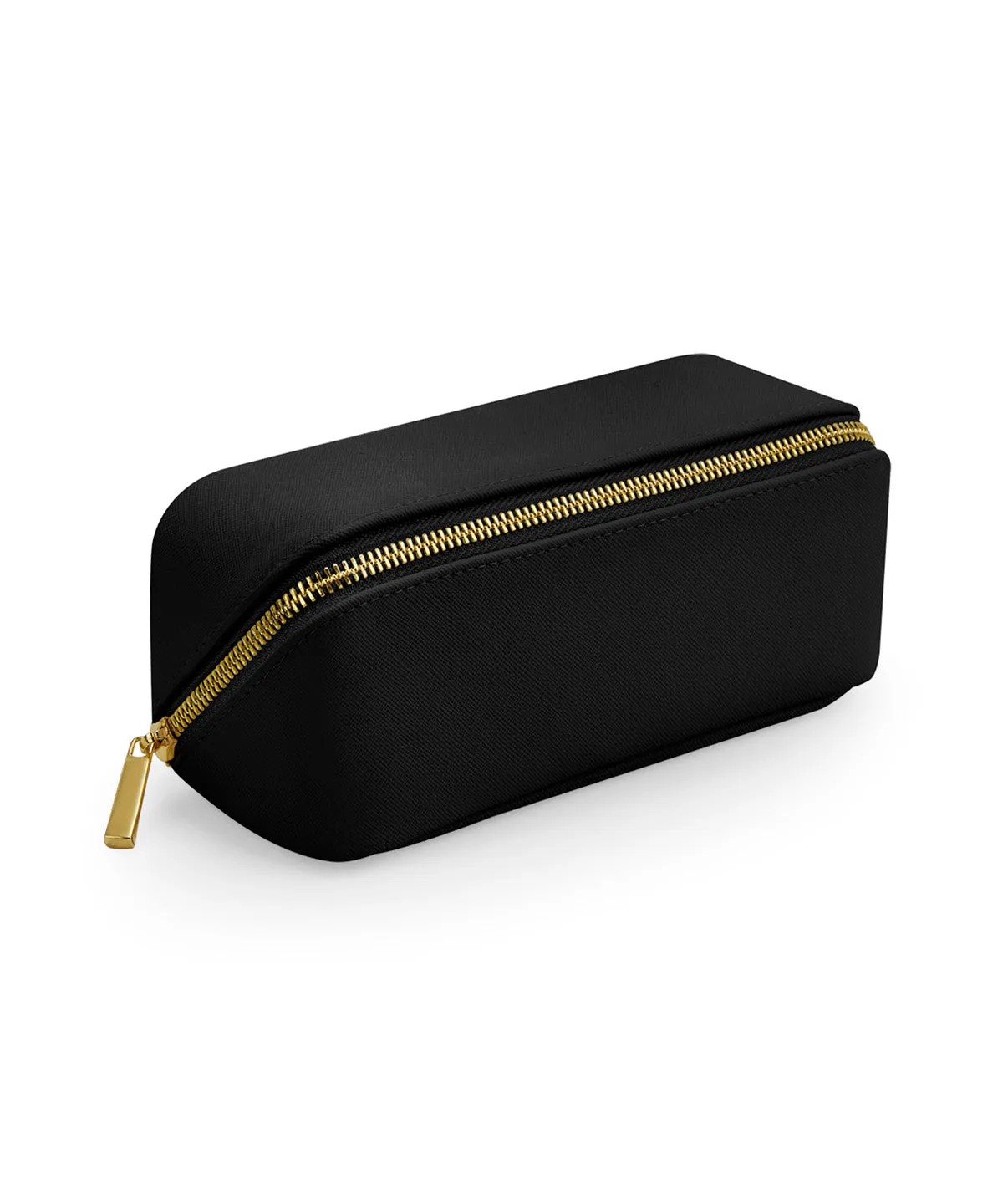 Black - Boutique open flat mini accessory case