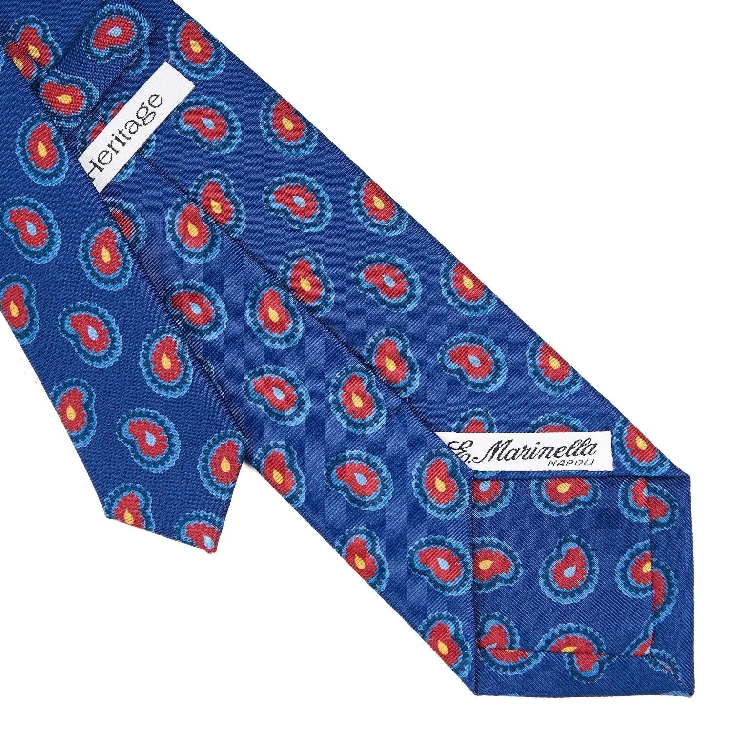 BLUE HERITAGE COLLECTION SILK TIE