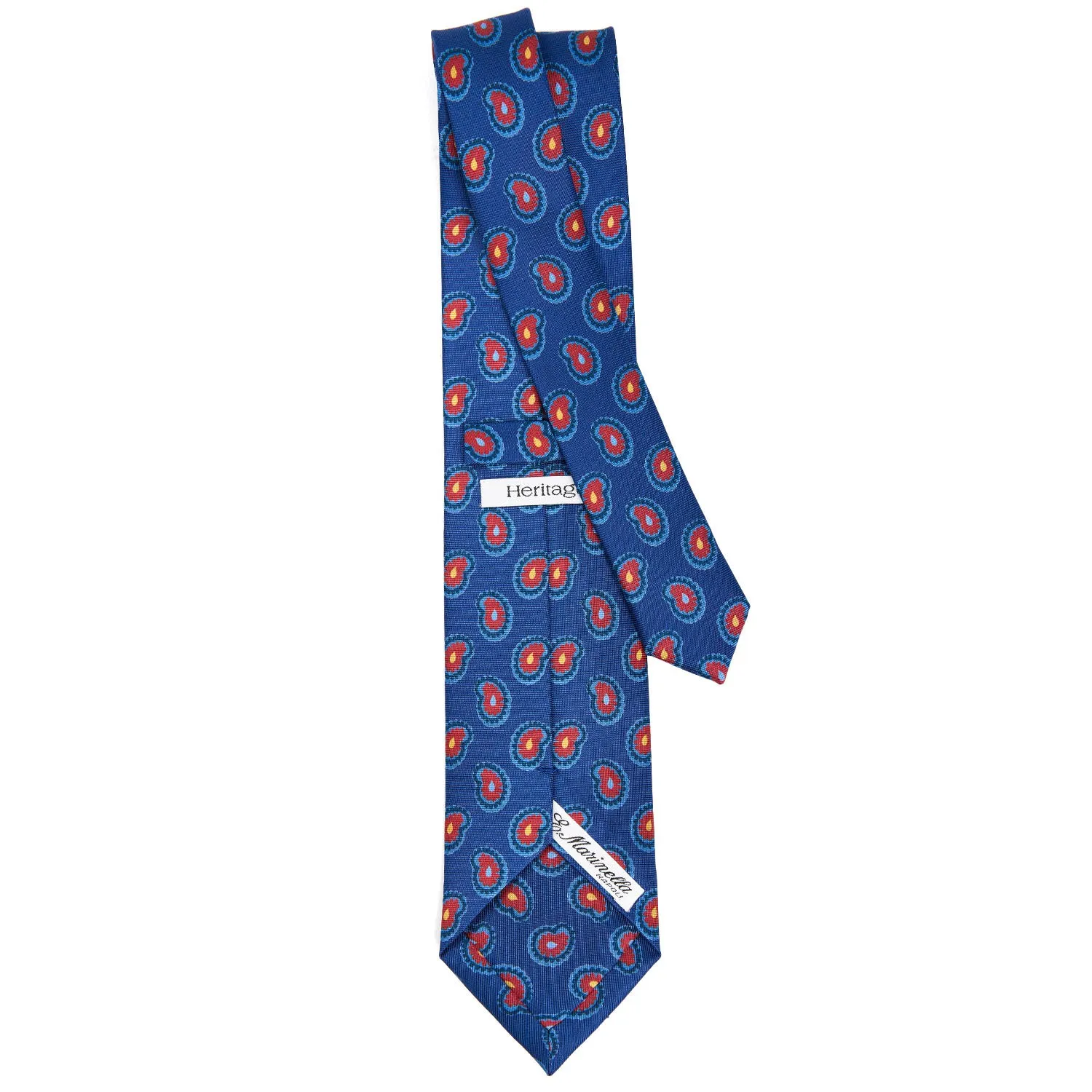 BLUE HERITAGE COLLECTION SILK TIE