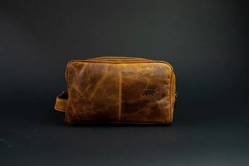 Buffalo Leather Dopp - LG
