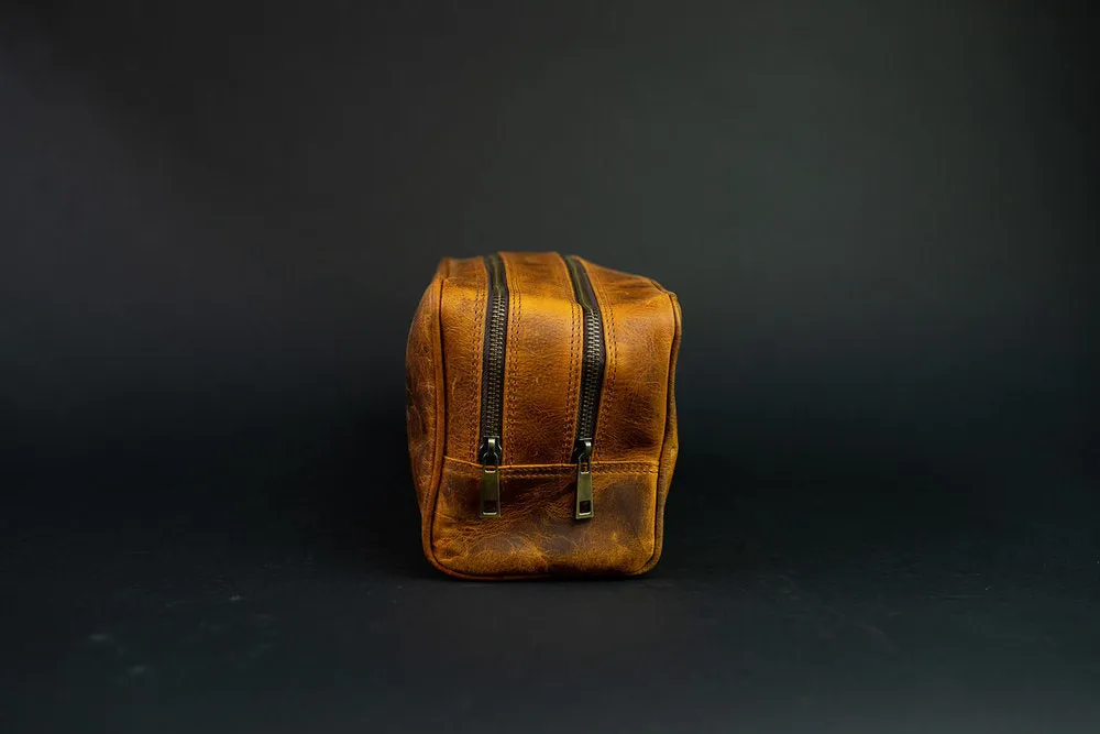 Buffalo Leather Dopp - LG