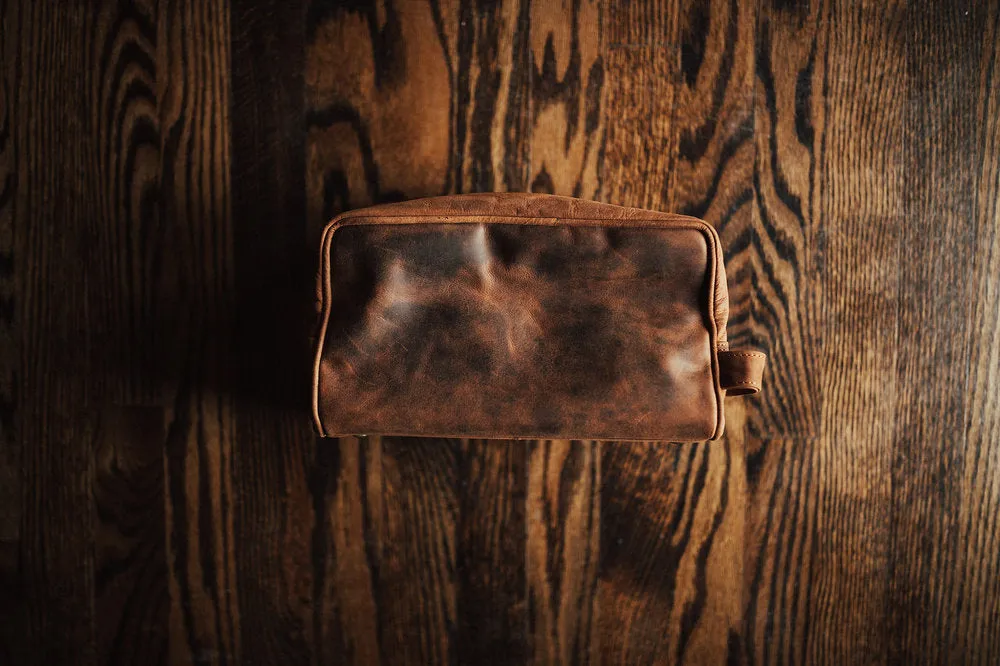 Buffalo Leather Dopp - LG