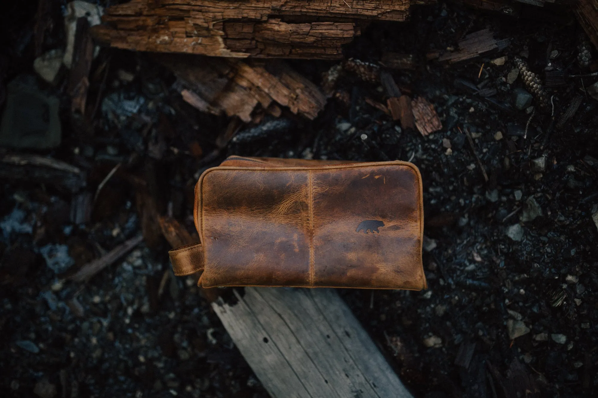 Buffalo Leather Dopp - LG