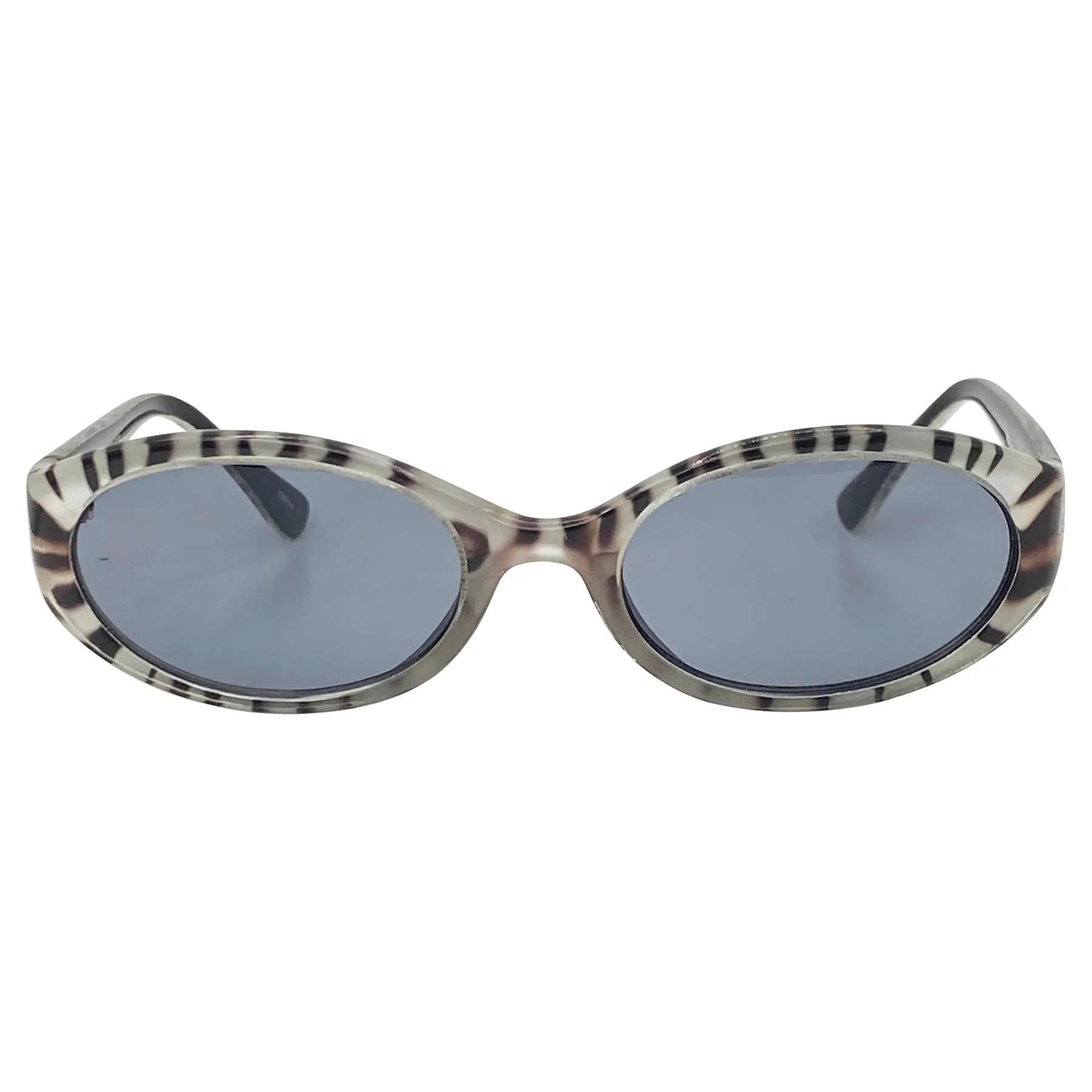 BURMESE Animal Print Oval Sunglasses