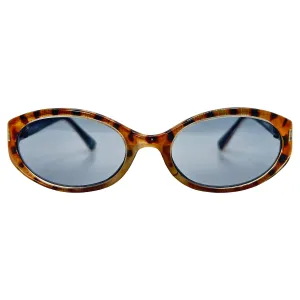 BURMESE Animal Print Oval Sunglasses