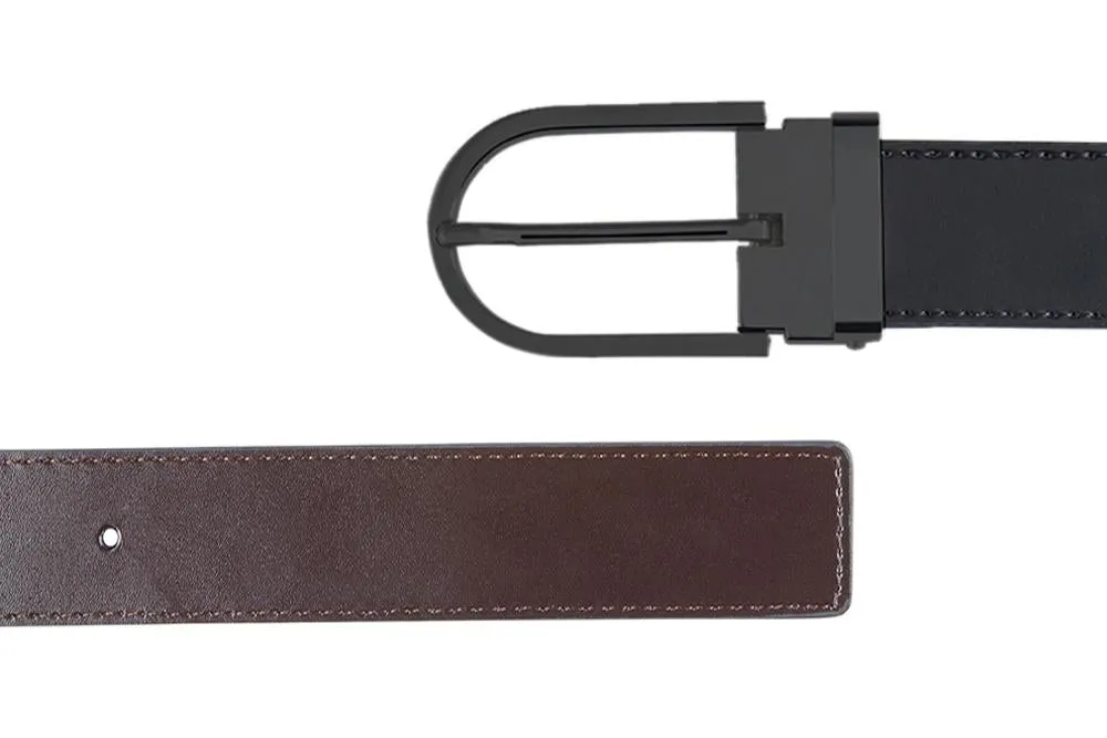 Caldo Black with Black/Brown Strap
