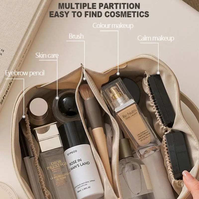 Carly  Groe multifunktionale Kosmetiktasche fr Frauen