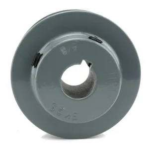 Cast Iron 2.5" Single Groove Pulley V Style B Belt 5L for 5/8" Keyed Shaft