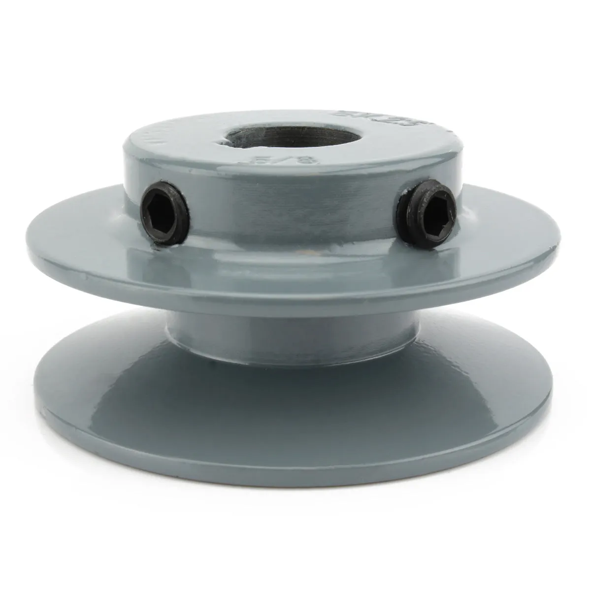 Cast Iron 2.5" Single Groove Pulley V Style B Belt 5L for 5/8" Keyed Shaft