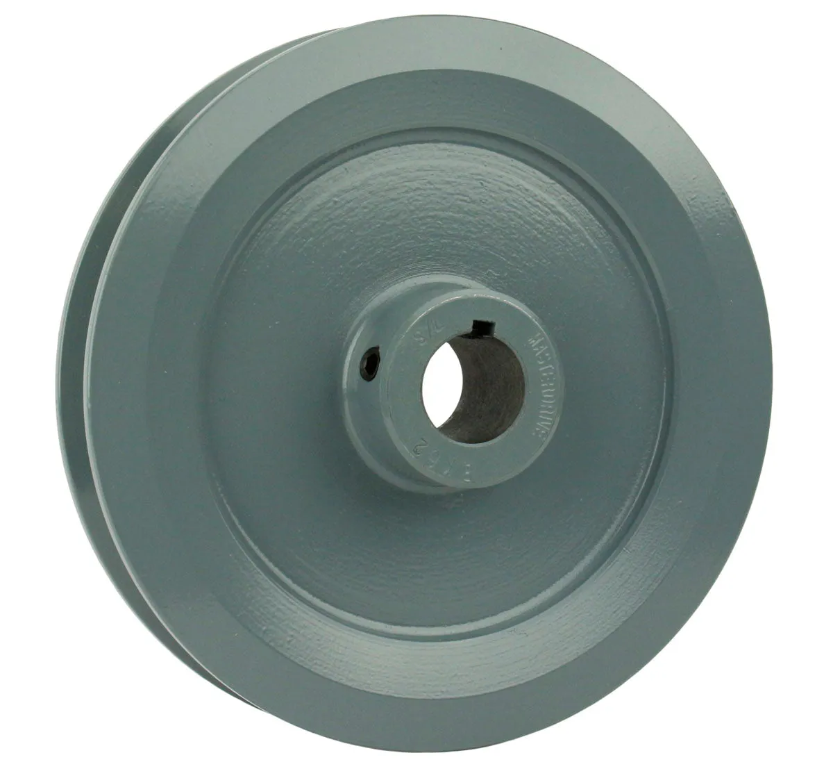 Cast Iron 6" Single Groove Pulley V Style B Belt 5L for 7/8 Inch Keyed Shaft