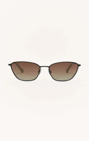 Catwalk Sunglasses in Polished Black