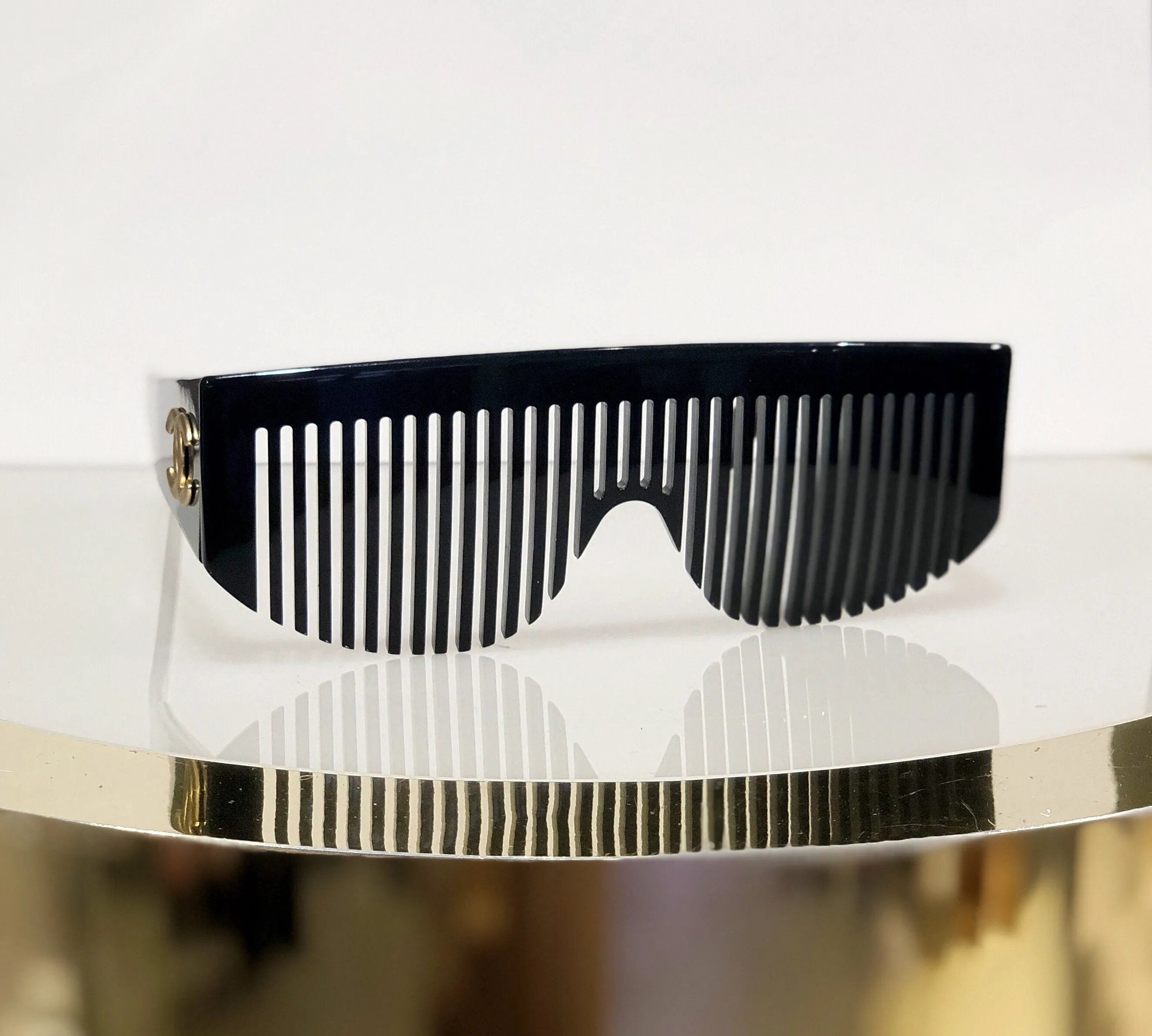Chanel 1993 Runway Comb Sunglasses