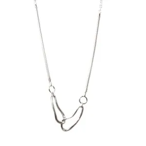 Charlie Paige Steel Link Necklace
