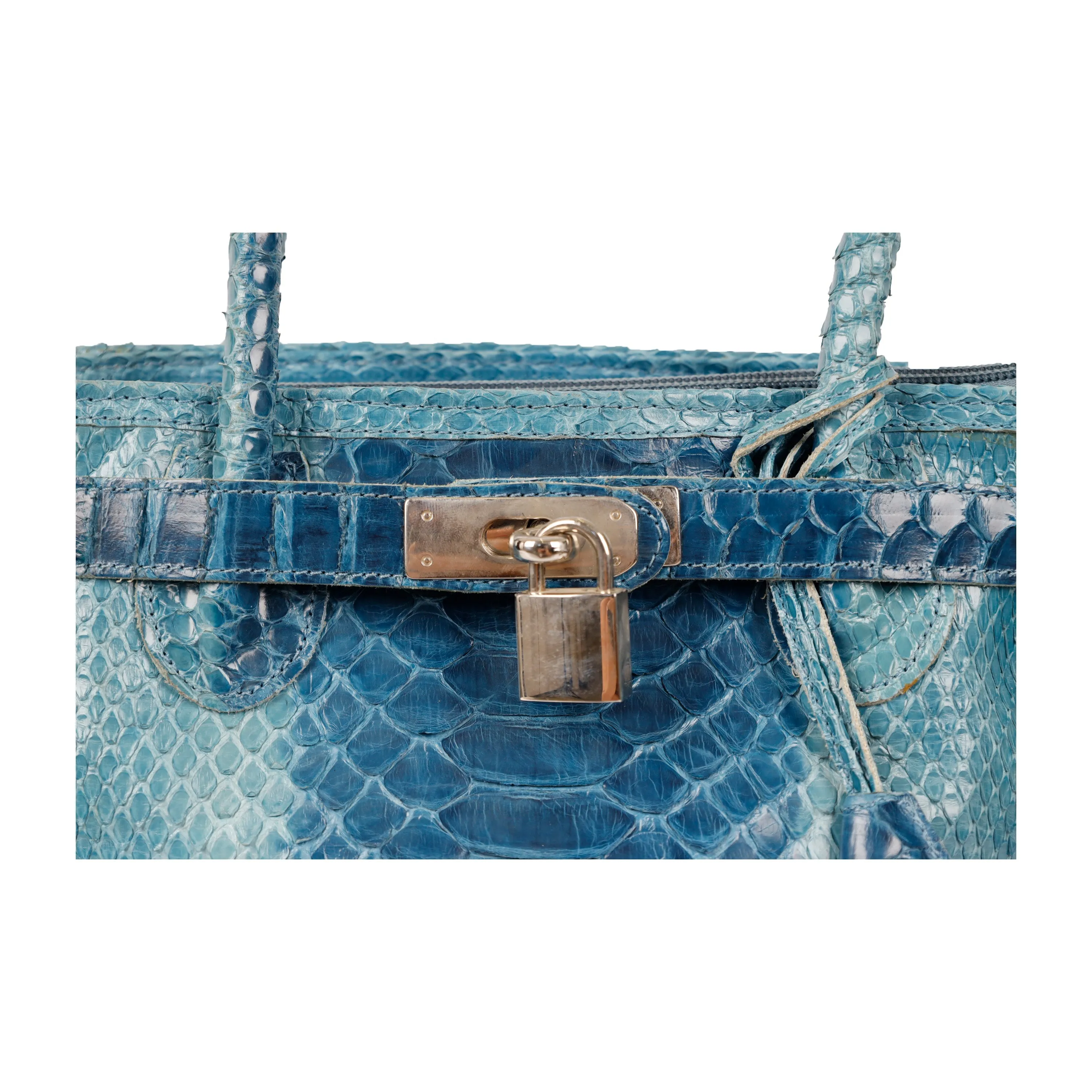 Collection Privée Snakeskin Leather Shoulder Bag - '90s