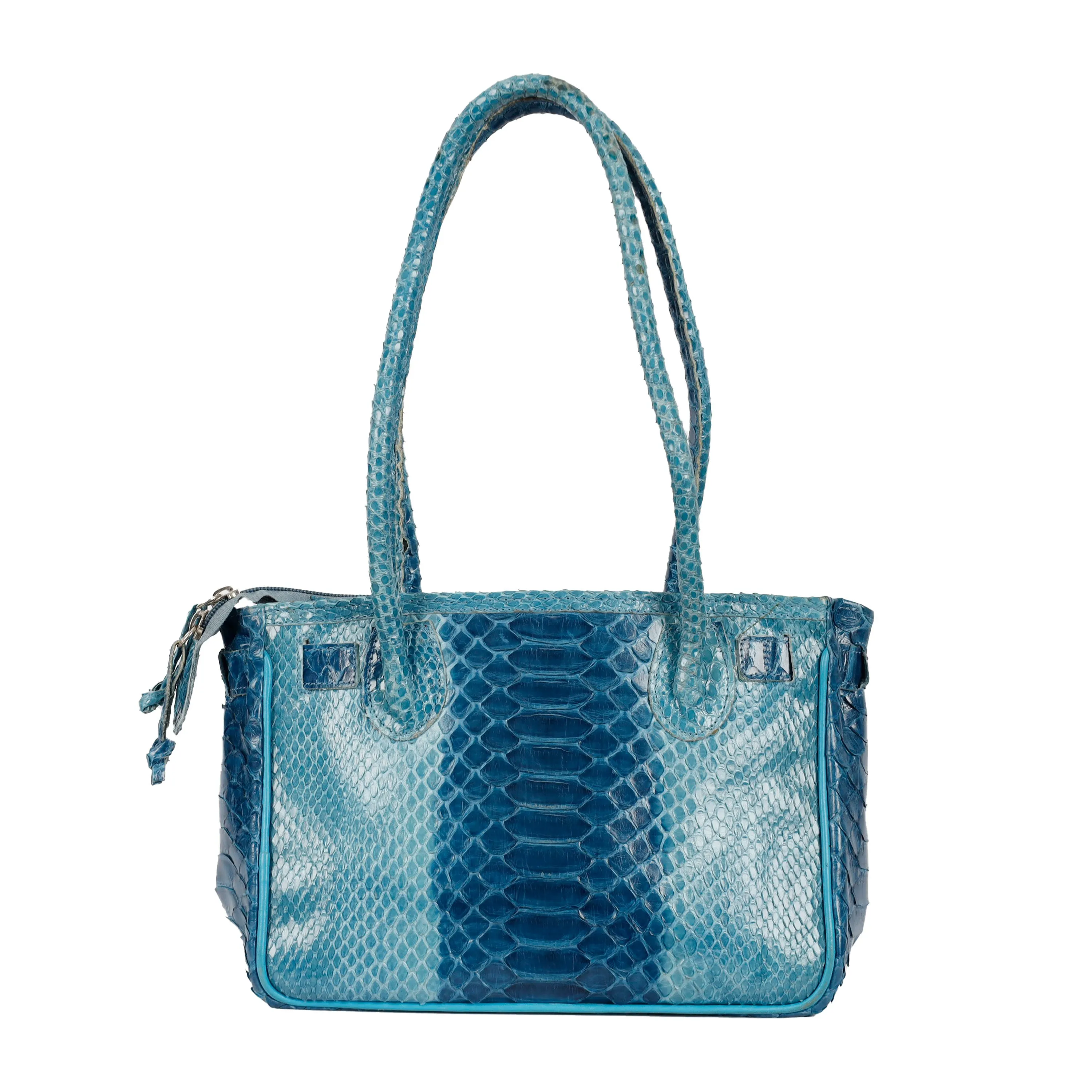 Collection Privée Snakeskin Leather Shoulder Bag - '90s