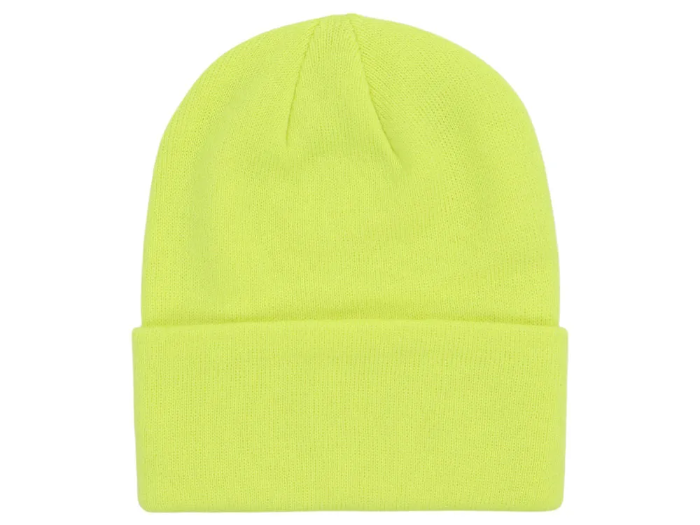 Crowns By Lids Turnover Cuff Knit - Yellow