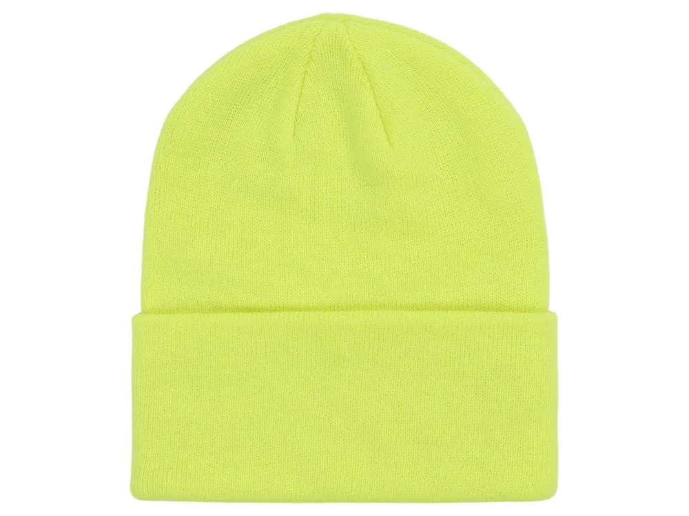 Crowns By Lids Turnover Cuff Knit - Yellow
