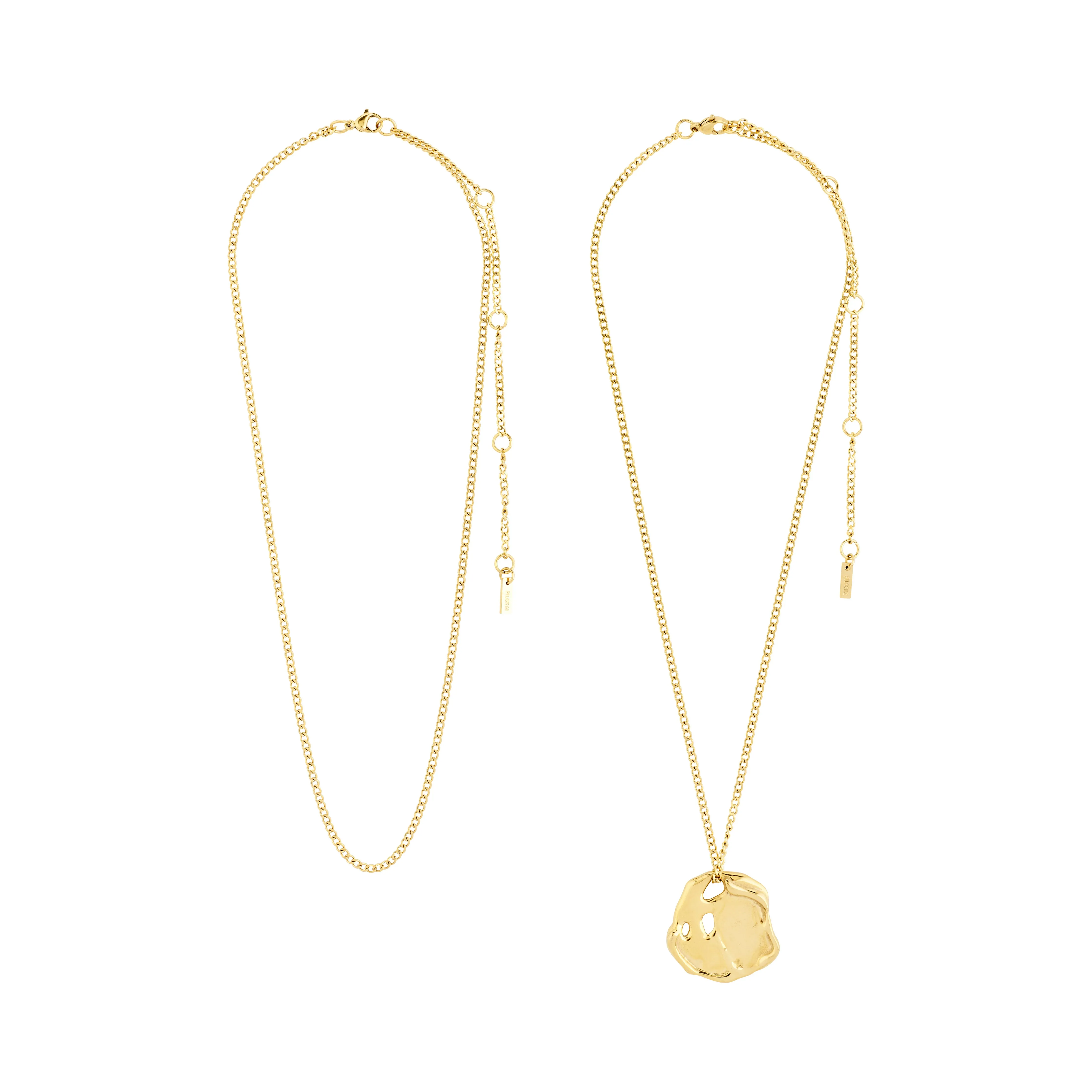 DAWN necklaces, 2-in-1 set, gold-plated
