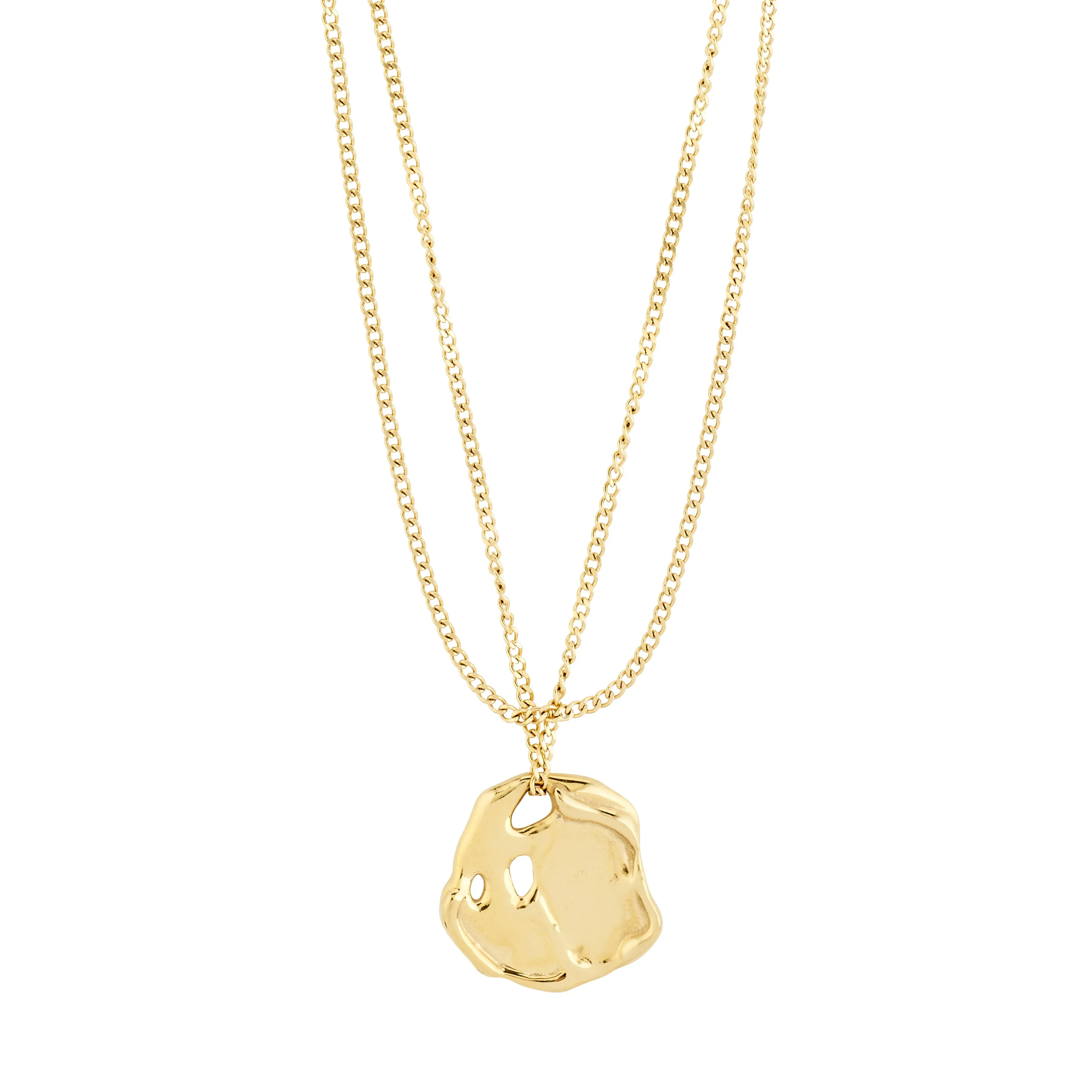 DAWN necklaces, 2-in-1 set, gold-plated