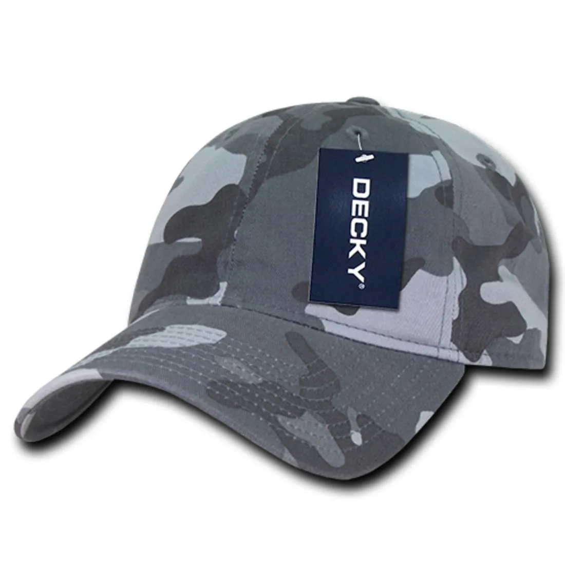 Decky 216 Relaxed Camouflage Dad Hats Low Profile 6 Panel Curved Bill Caps