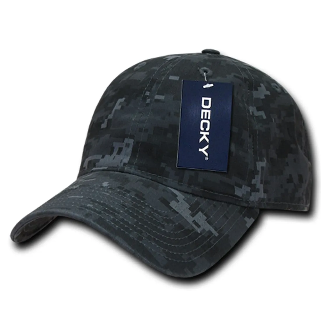 Decky 216 Relaxed Camouflage Dad Hats Low Profile 6 Panel Curved Bill Caps