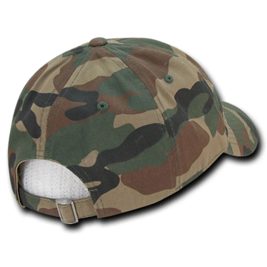 Decky 216 Relaxed Camouflage Dad Hats Low Profile 6 Panel Curved Bill Caps