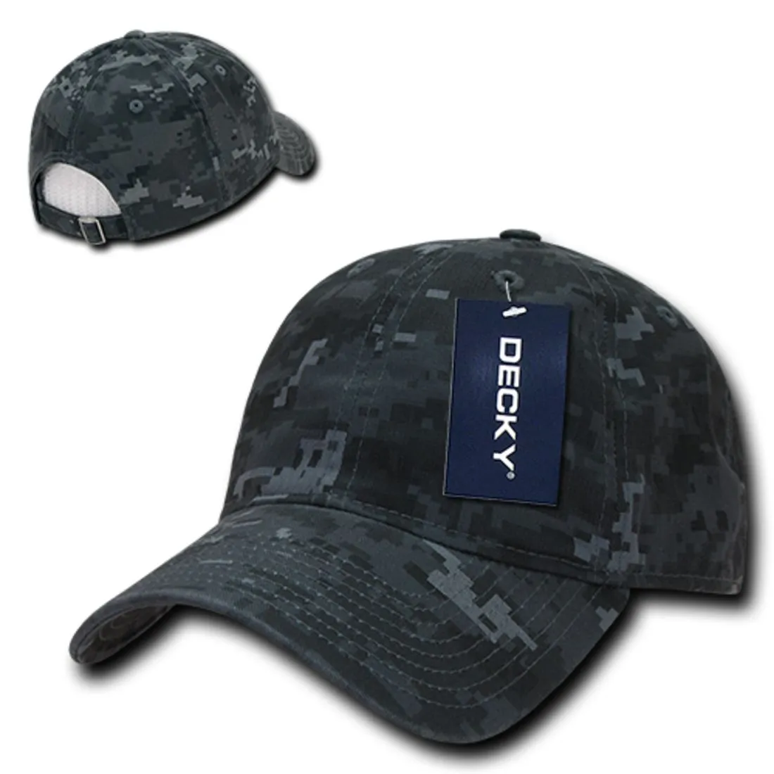 Decky 216 Relaxed Camouflage Dad Hats Low Profile 6 Panel Curved Bill Caps