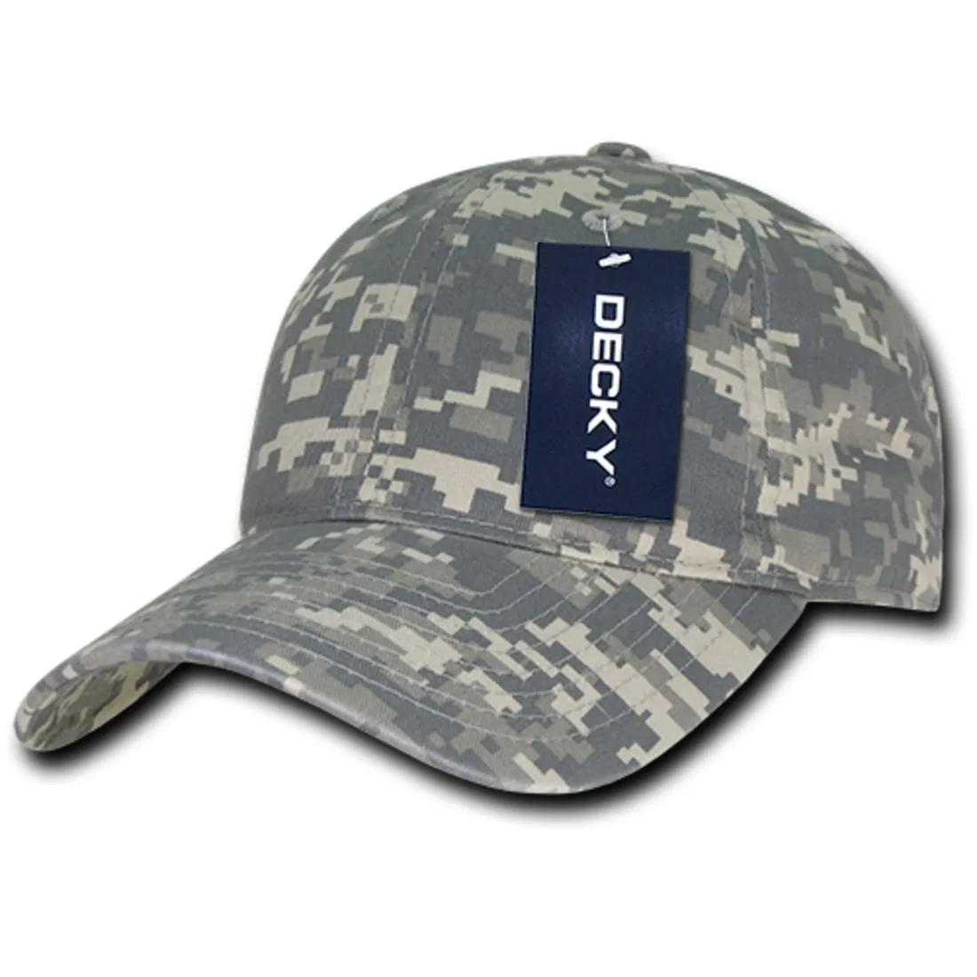 Decky 216 Relaxed Camouflage Dad Hats Low Profile 6 Panel Curved Bill Caps