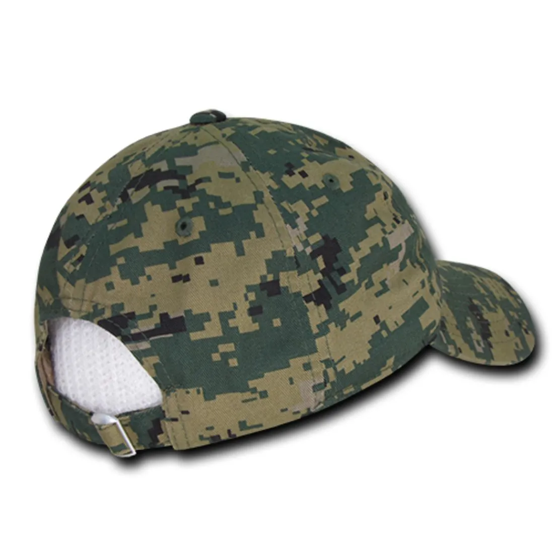 Decky 216 Relaxed Camouflage Dad Hats Low Profile 6 Panel Curved Bill Caps