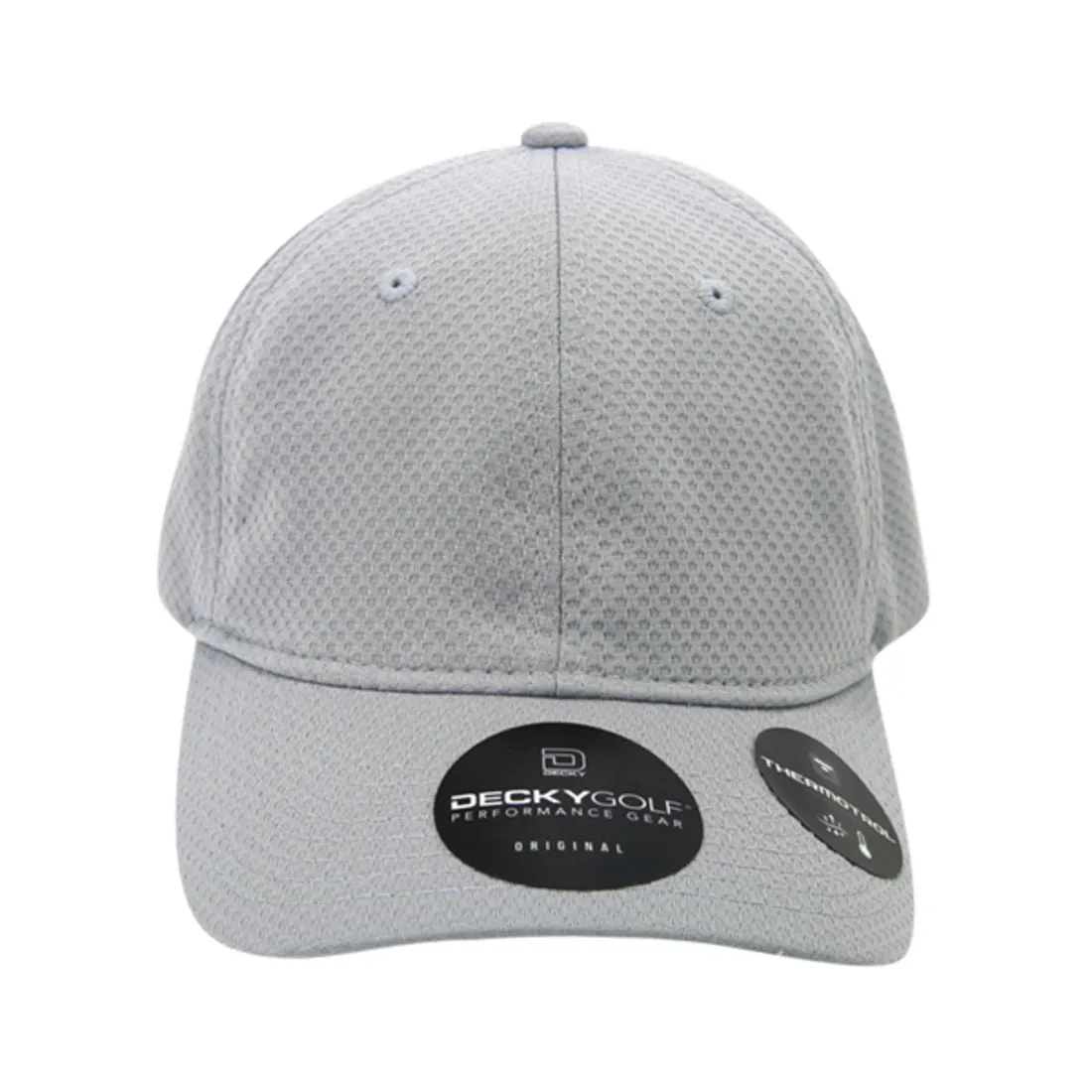 Decky 6205 Dimple Pattern Low Crown Hats Relaxed 6 Panel Golf Sports Caps