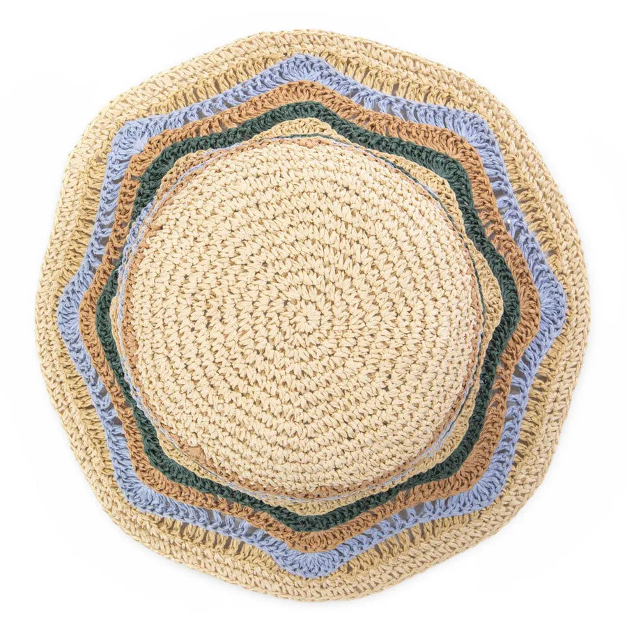 Del Mar Wavy Striped Bucket
