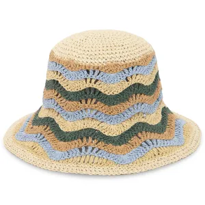 Del Mar Wavy Striped Bucket