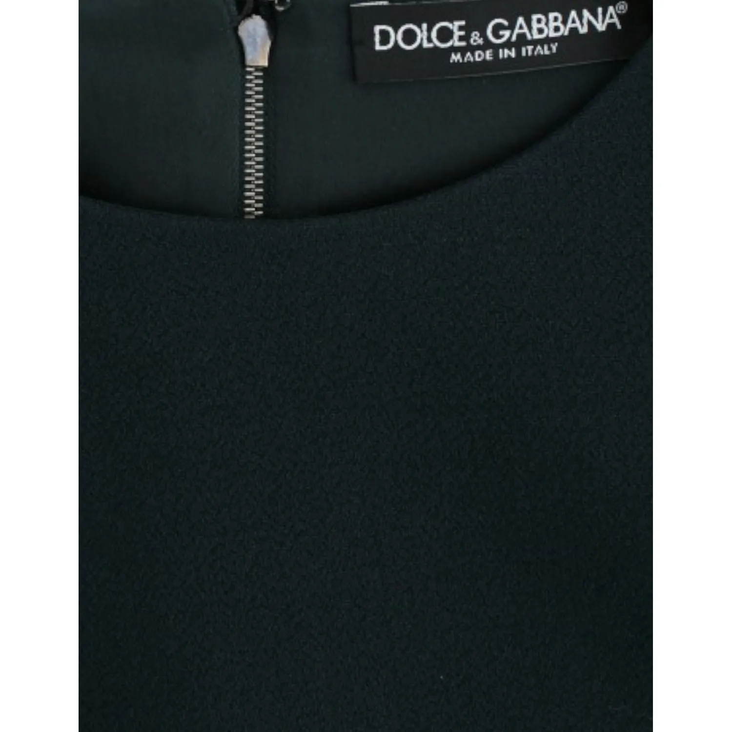 Dolce & Gabbana Enchanted Sicily Green Wool Silk Blend Blouse