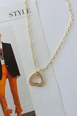 Double Heart Necklace