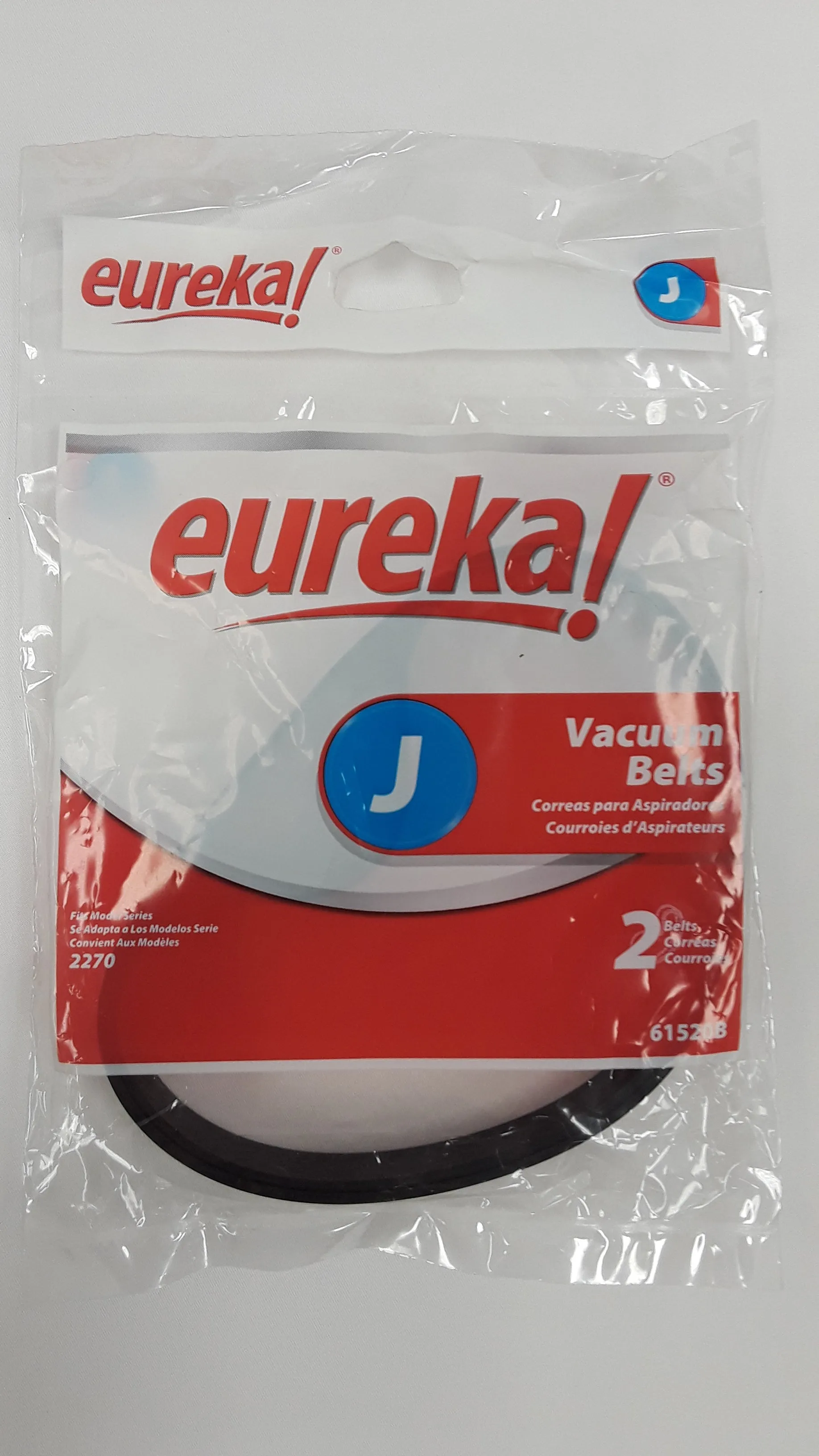 Eureka Style J Vacuum Belts (2-Pack) [61520B-12]