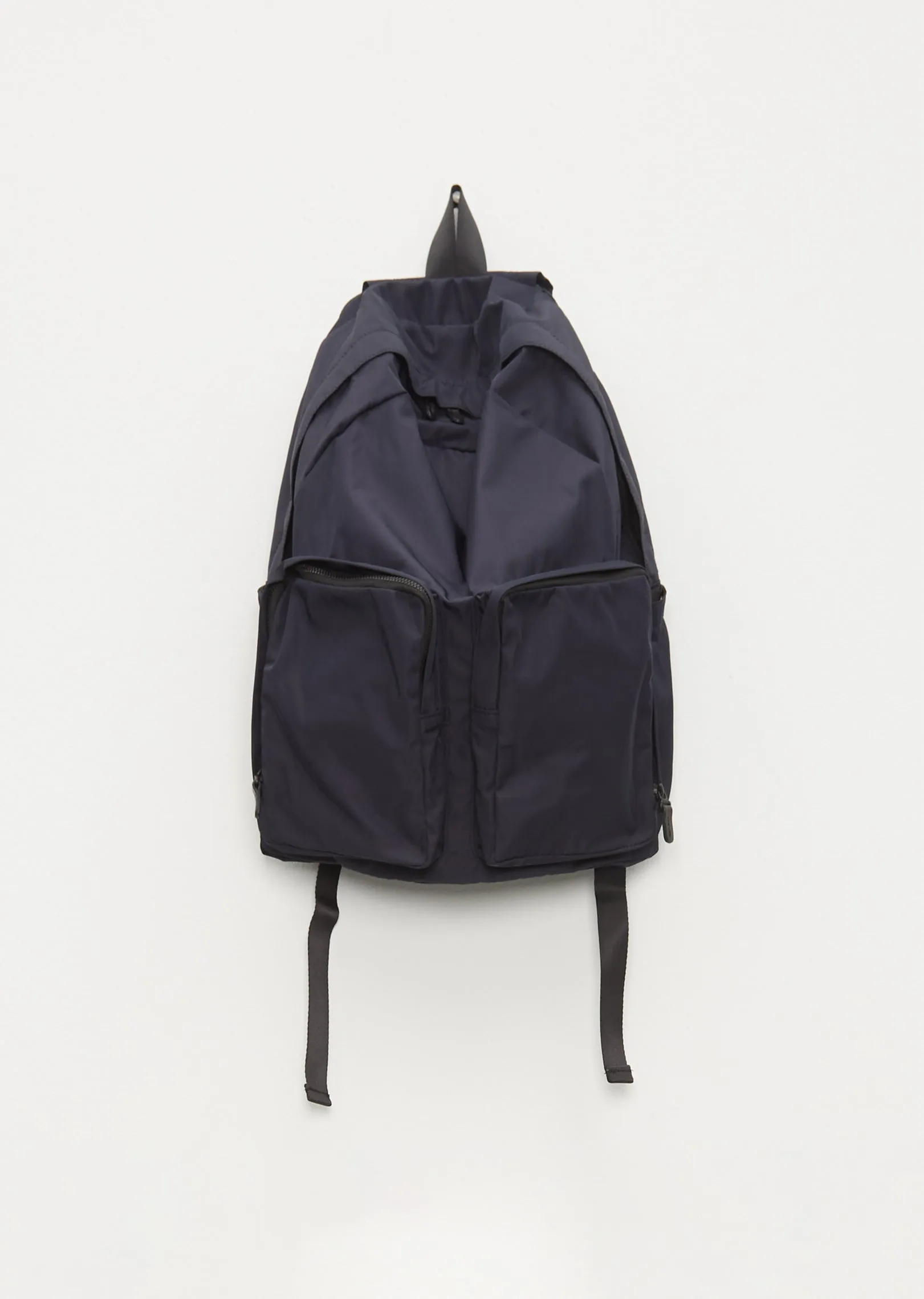 Exclusive Gabardine Backpack — Navy