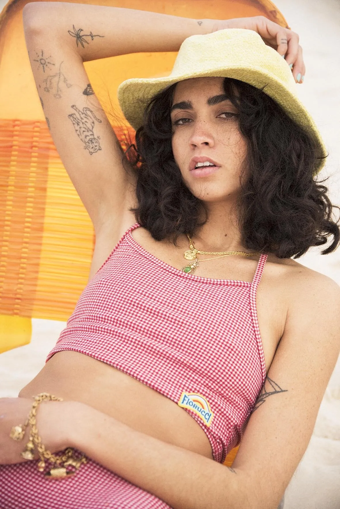 Fallen Broken Street THE SATURDAY BUCKET HAT - LIME