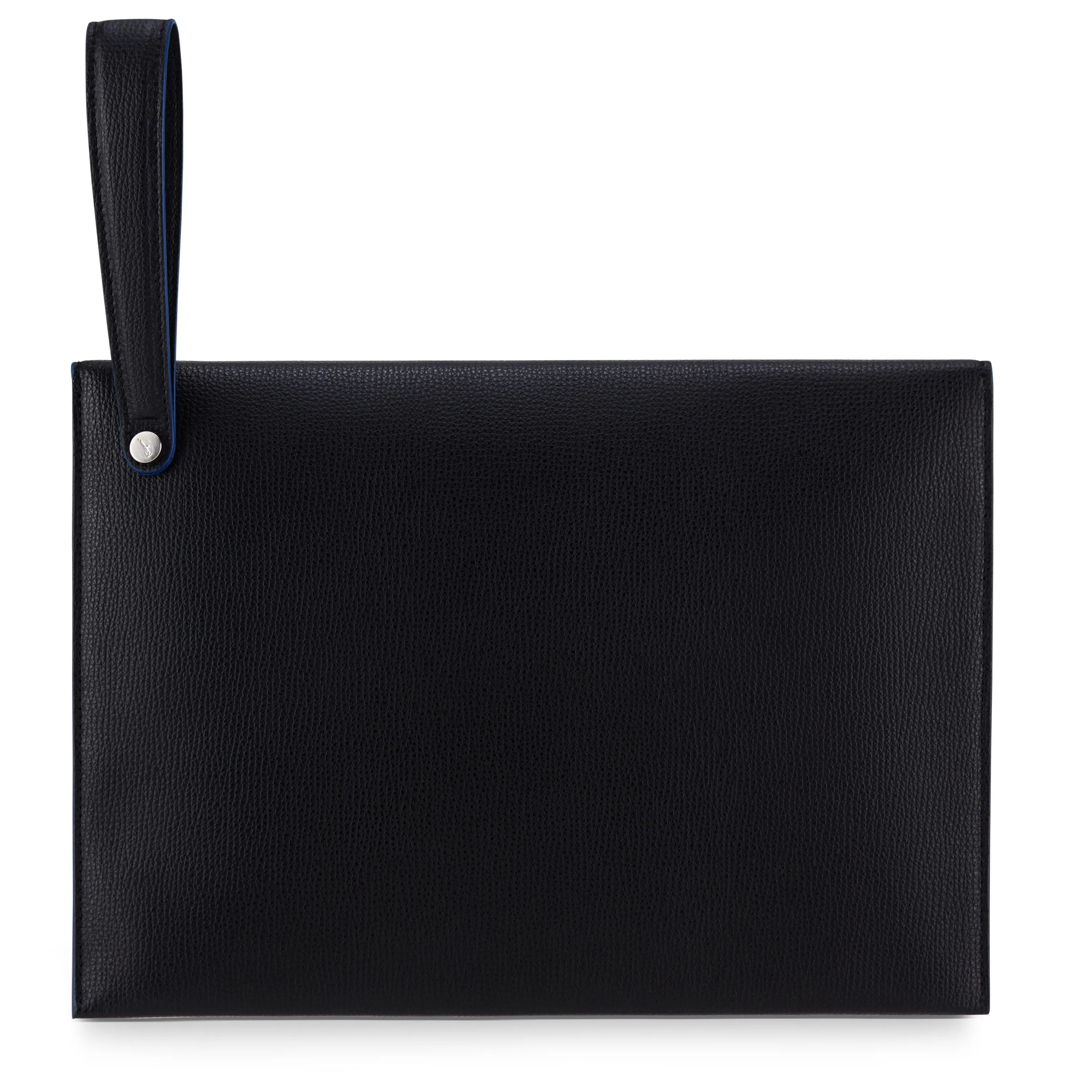 Ferragamo Leather Wallet w/ Strap