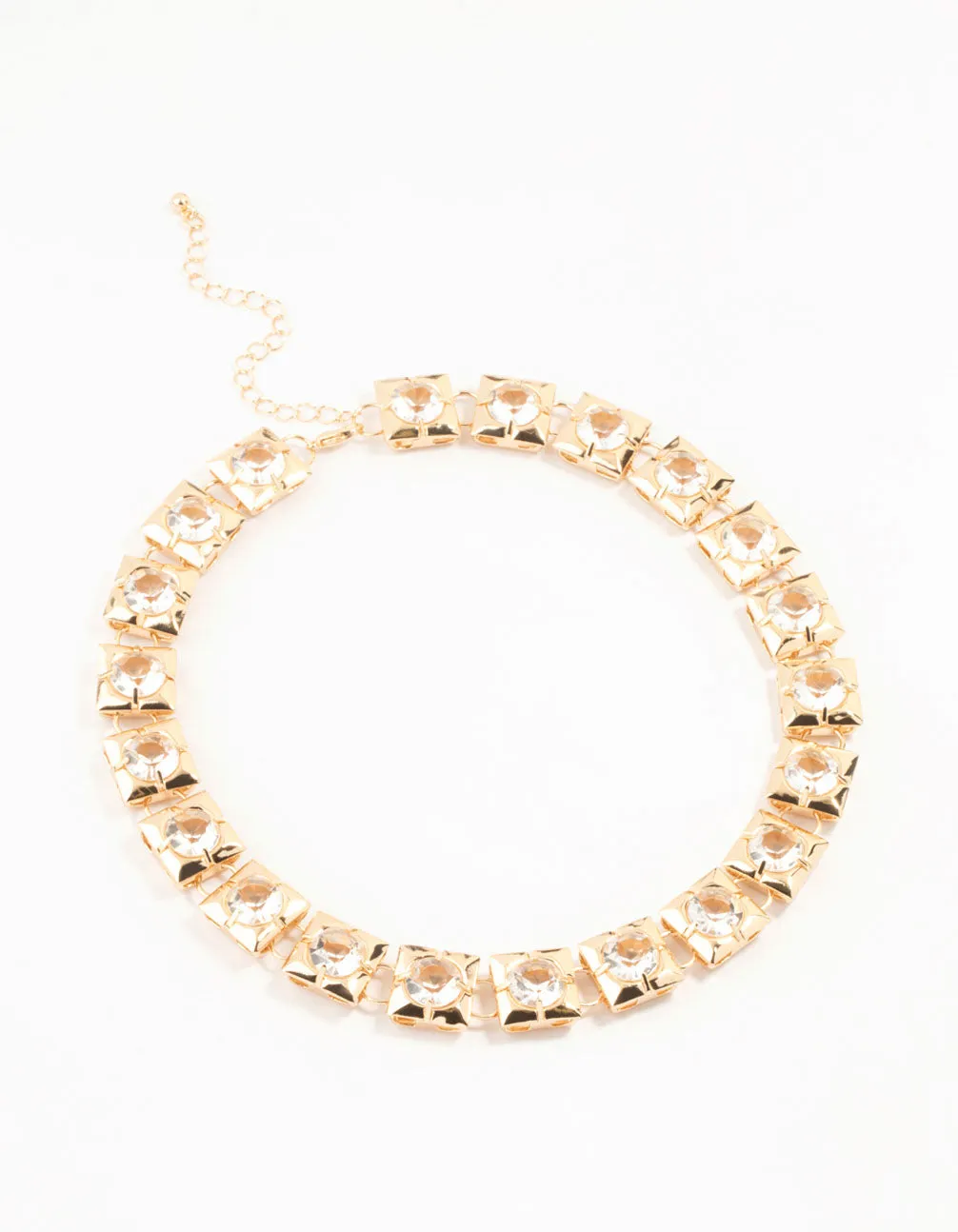 Gold Diamante Necklace