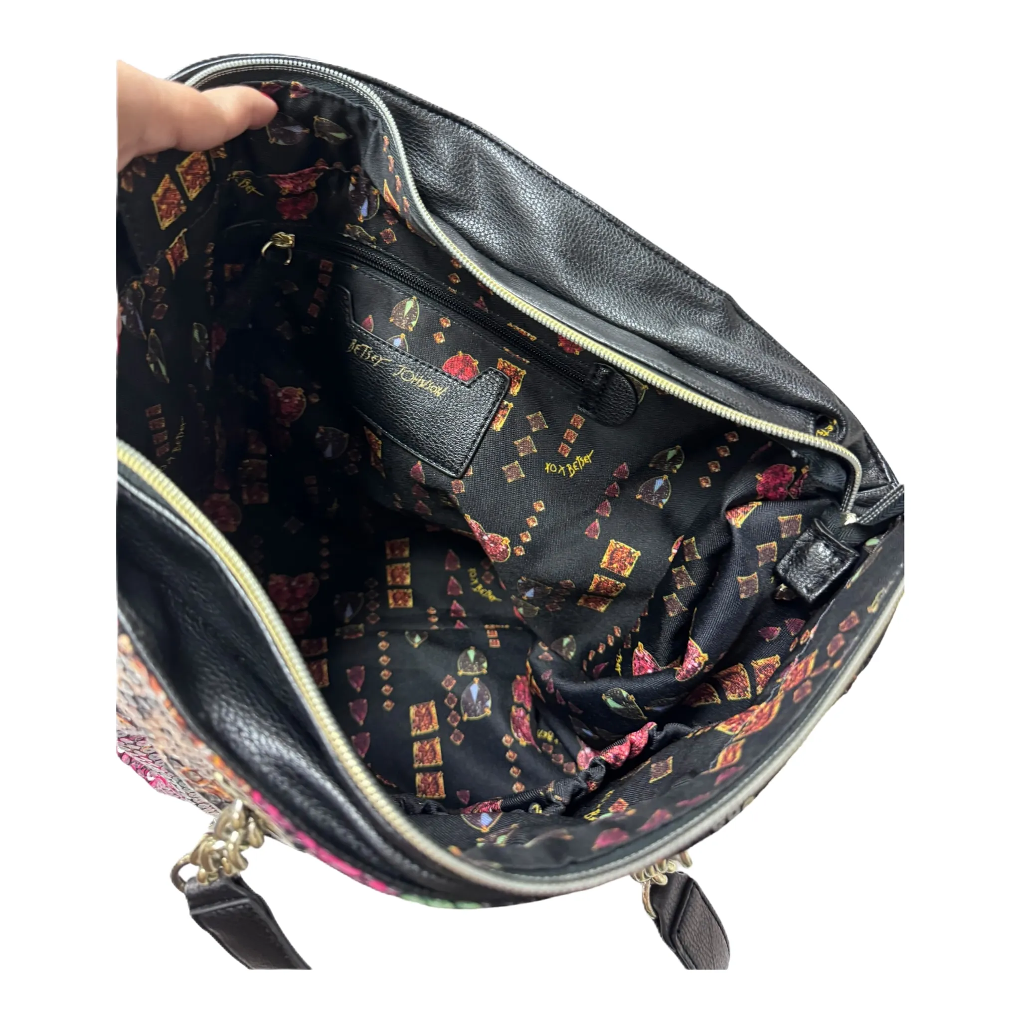 Handbag By Betsey Johnson, Size: Large