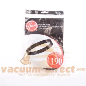 Hoover Style 190 Elite & Legacy Upright Agitator Belt 40201190