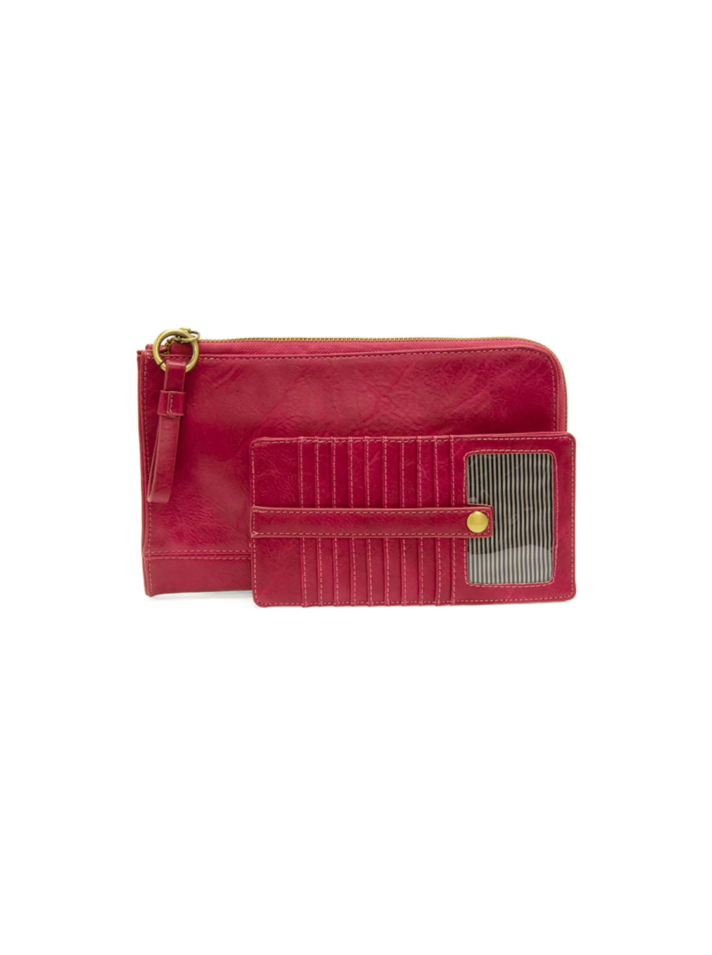 Karina Convertible Wristlet & Wallet [Wild Berry-L8082]